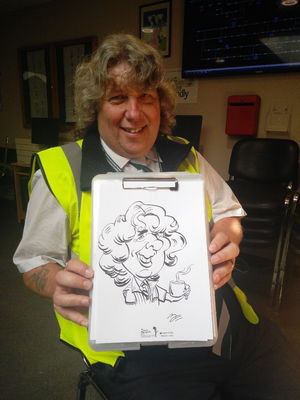 Event Draw A Crowd Caricatures Caricaturist London