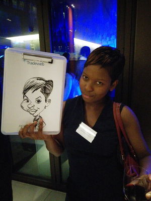 Event Draw A Crowd Caricatures Caricaturist London