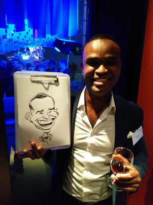 Event Draw A Crowd Caricatures Caricaturist London