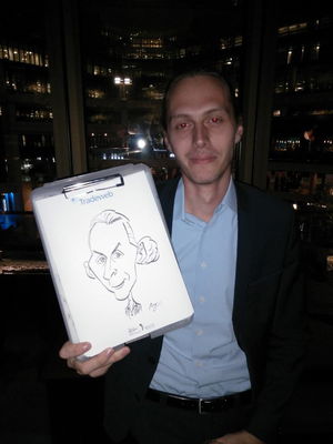 Event Draw A Crowd Caricatures Caricaturist London