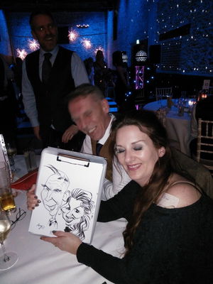 Event Draw A Crowd Caricatures Caricaturist London