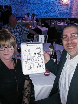 Event Draw A Crowd Caricatures Caricaturist London