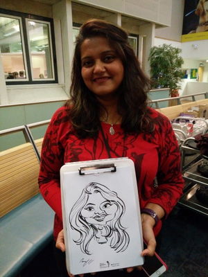 Event Draw A Crowd Caricatures Caricaturist London