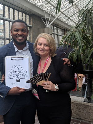 Event Draw A Crowd Caricatures Caricaturist London