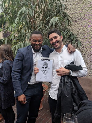 Event Draw A Crowd Caricatures Caricaturist London