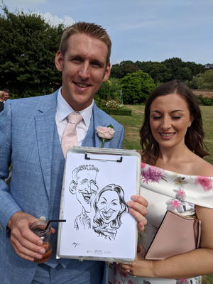 Event Draw A Crowd Caricatures Caricaturist London