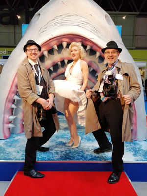 Event Comedy Paparazzi Street Performer East Sussex