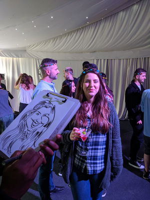 Event Draw A Crowd Caricatures Caricaturist London