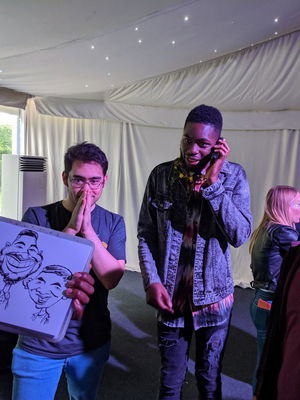 Event Draw A Crowd Caricatures Caricaturist London