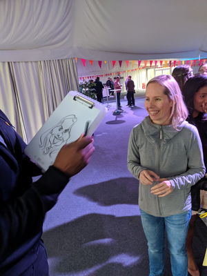 Event Draw A Crowd Caricatures Caricaturist London