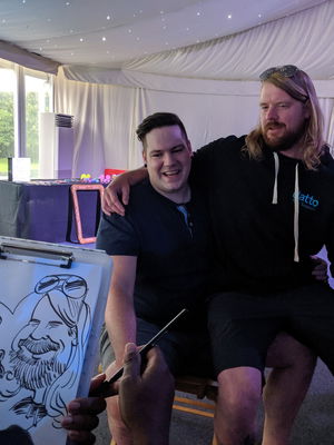 Event Draw A Crowd Caricatures Caricaturist London