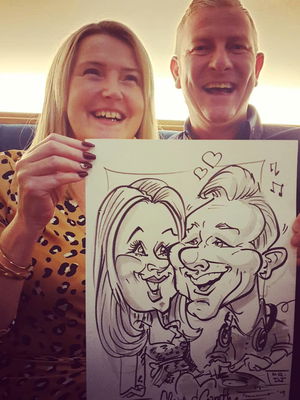 Event Francesco Caricatures Caricaturist London