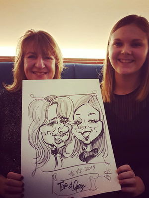 Event Francesco Caricatures Caricaturist London