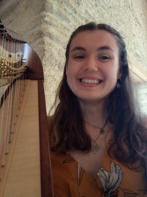 Event Scarlett Harp Harpist Bristol