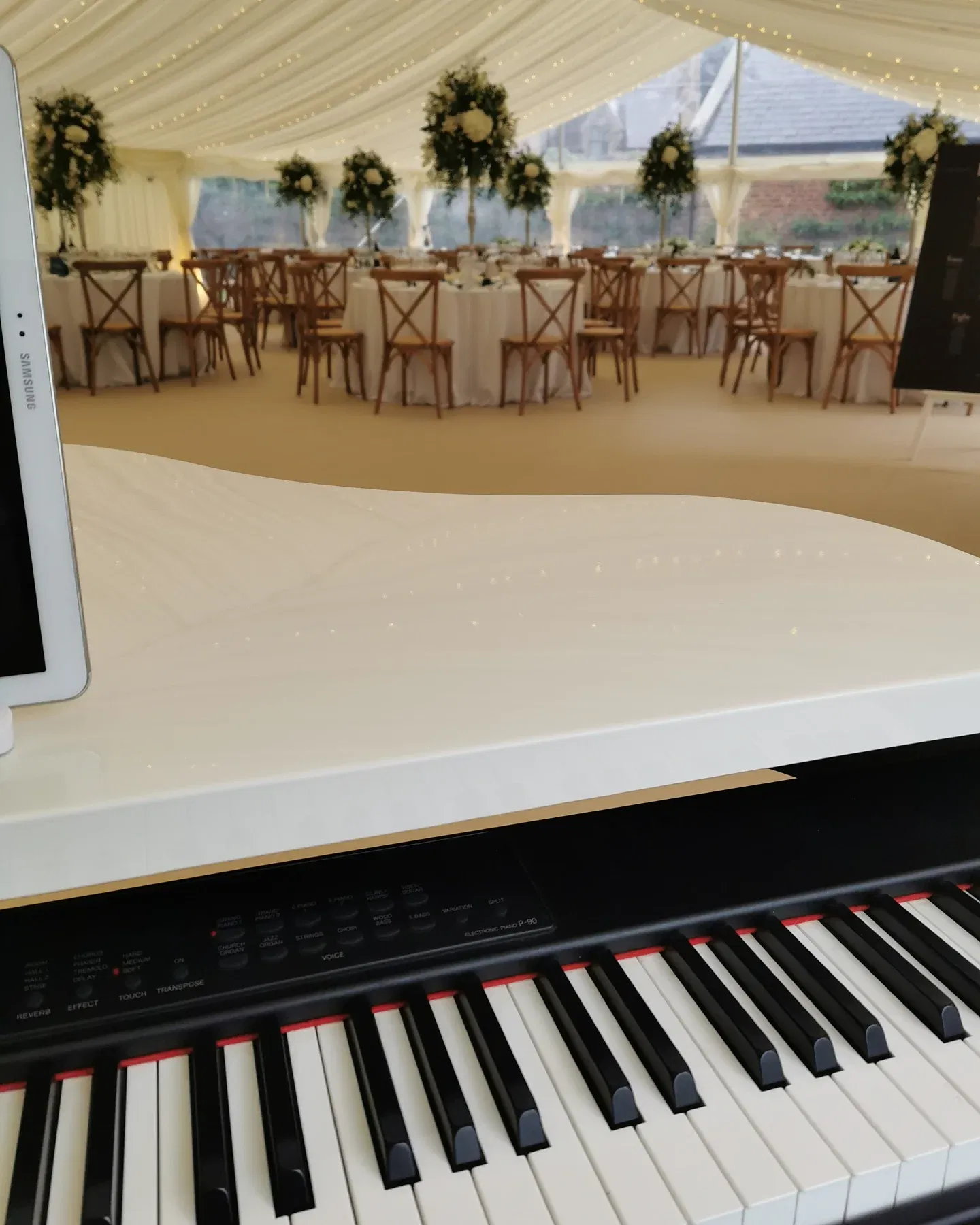 JB Piano Pianist Review Wedding Flintshire