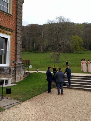 Event Scarlett Harp Harpist Bristol