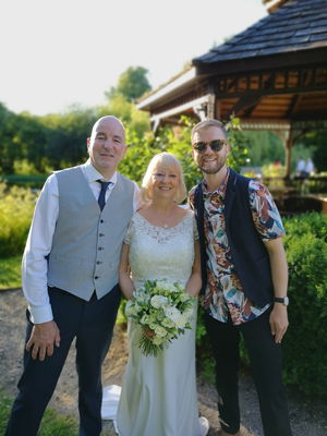 Wedding in Somerset on 9 July 2022