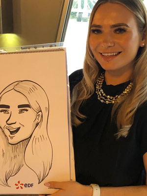 Event Caricaturist Edward Caricaturist London