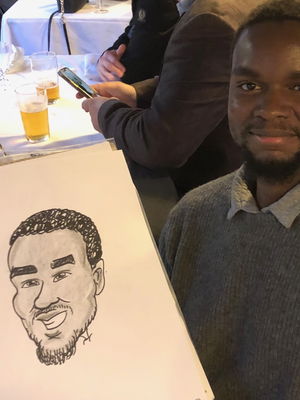 Event Caricaturist Edward Caricaturist London