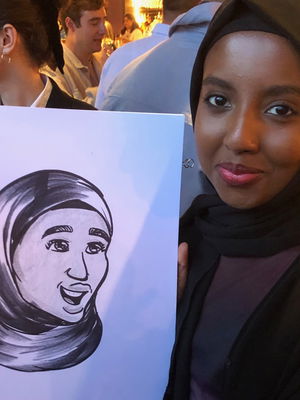 Event Caricaturist Edward Caricaturist London