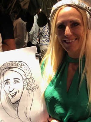 Event Caricaturist Edward Caricaturist London