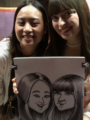 Event Caricaturist Edward Caricaturist London