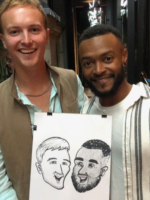 Event Caricaturist Edward Caricaturist London