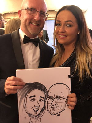 Event Caricaturist Edward Caricaturist London