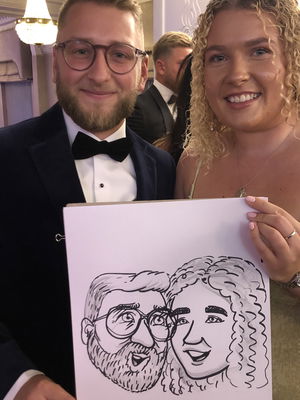 Event Caricaturist Edward Caricaturist London