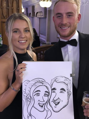 Event Caricaturist Edward Caricaturist London