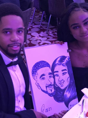 Event Caricaturist Edward Caricaturist London