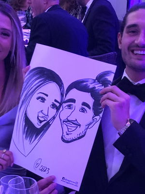 Event Caricaturist Edward Caricaturist London