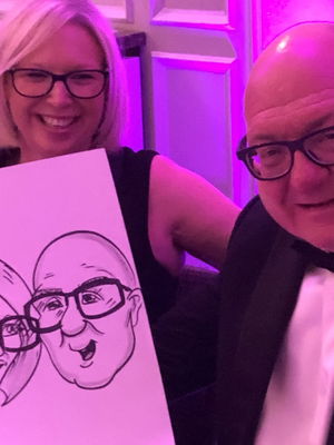 Event Caricaturist Edward Caricaturist London