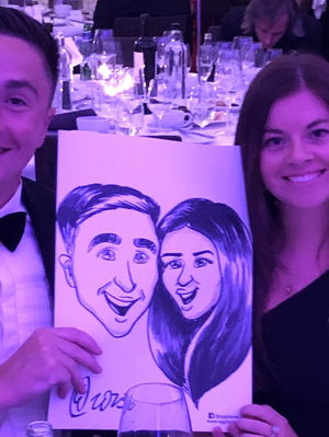 Event Caricaturist Edward Caricaturist London