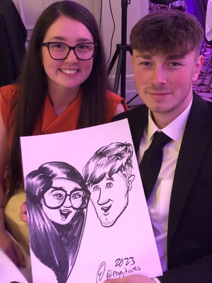 Event Caricaturist Edward Caricaturist London