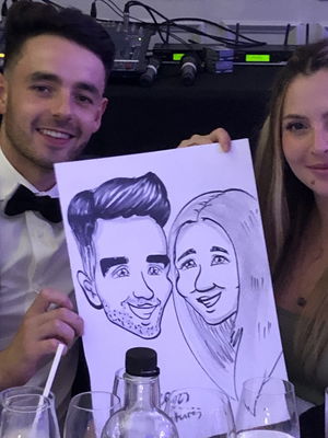 Event Caricaturist Edward Caricaturist London