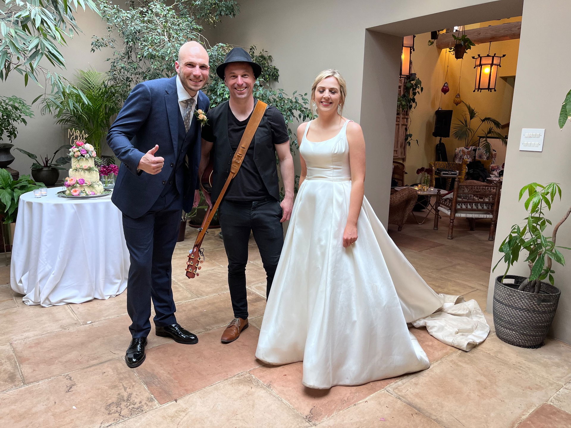 Dan Trilby Singer Guitarist Review Wedding Gloucestershire