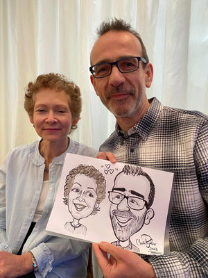 Event C R Caricatures Caricaturist Telford, Shropshire