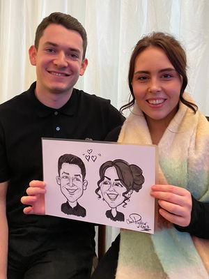 Event C R Caricatures Caricaturist Telford, Shropshire