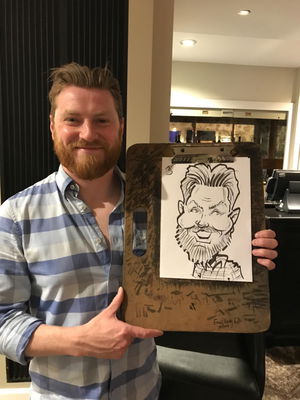 Event Sam The Caricaturist Caricaturist Leicestershire