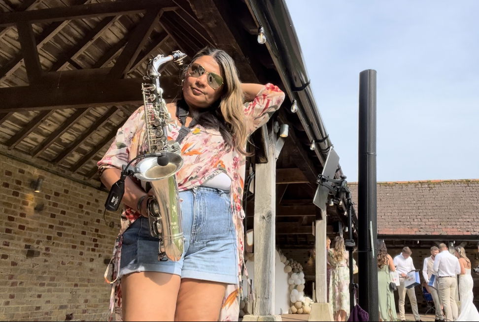 Mads on Sax Saxophonist Review Wedding Kent