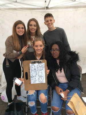 Event Sam The Caricaturist Caricaturist Leicestershire