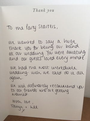 Event Party Starters Function Band East Sussex