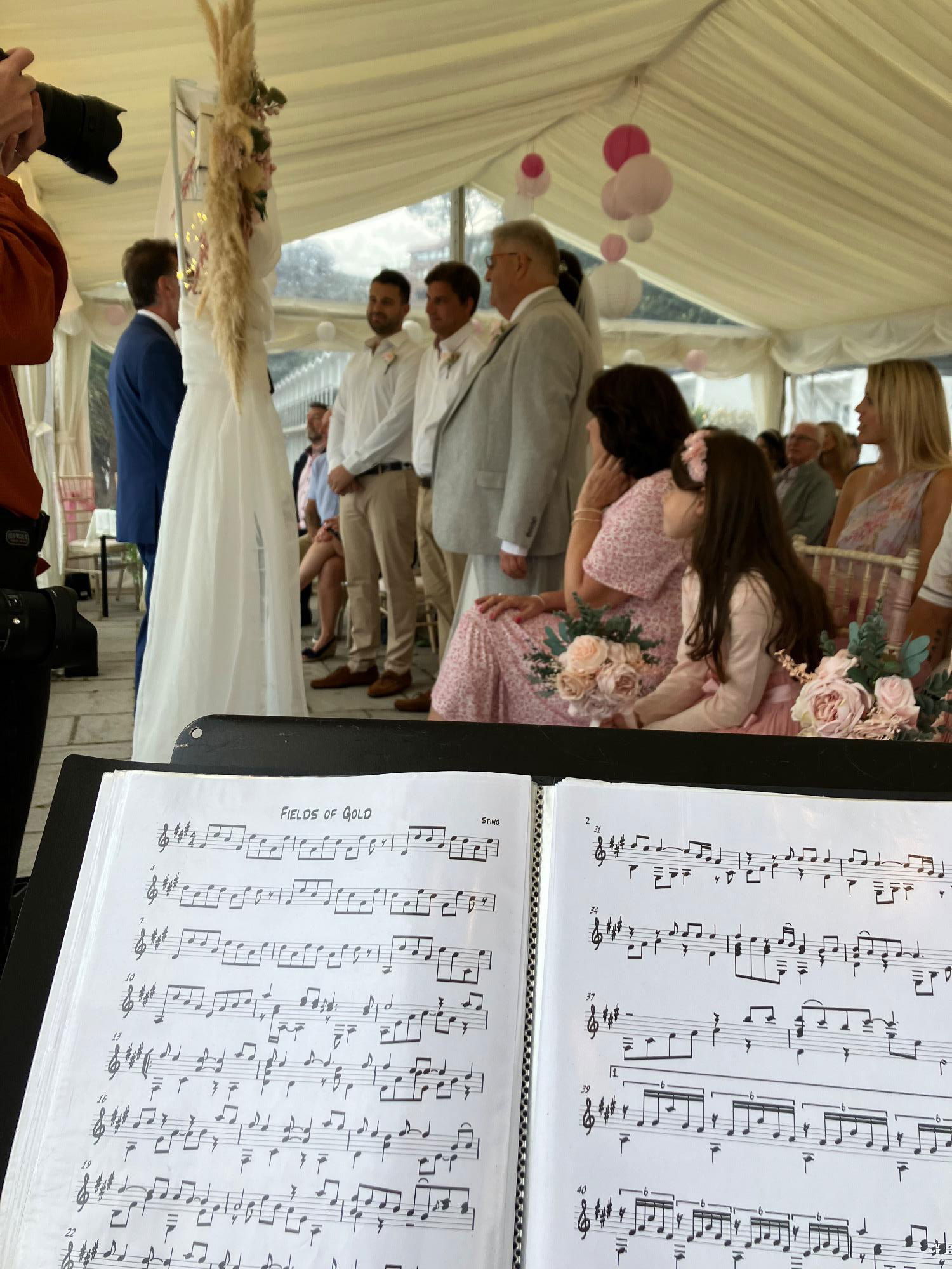 Neil Brown Classical Guitarist Review Wedding Dorset