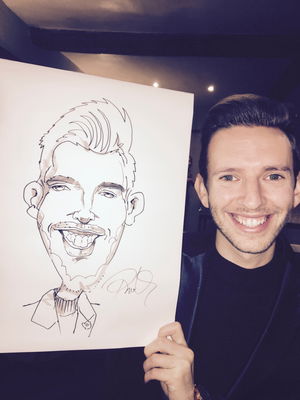 Event Pauls Caricatures Caricaturist Kent