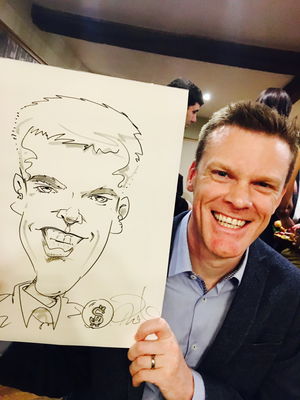 Event Pauls Caricatures Caricaturist Kent