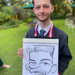 Jocelyn C booked Spot On Caricatures for their wedding in Derbyshire Spot On Caricatures Caricaturist Review Wedding Derbyshire