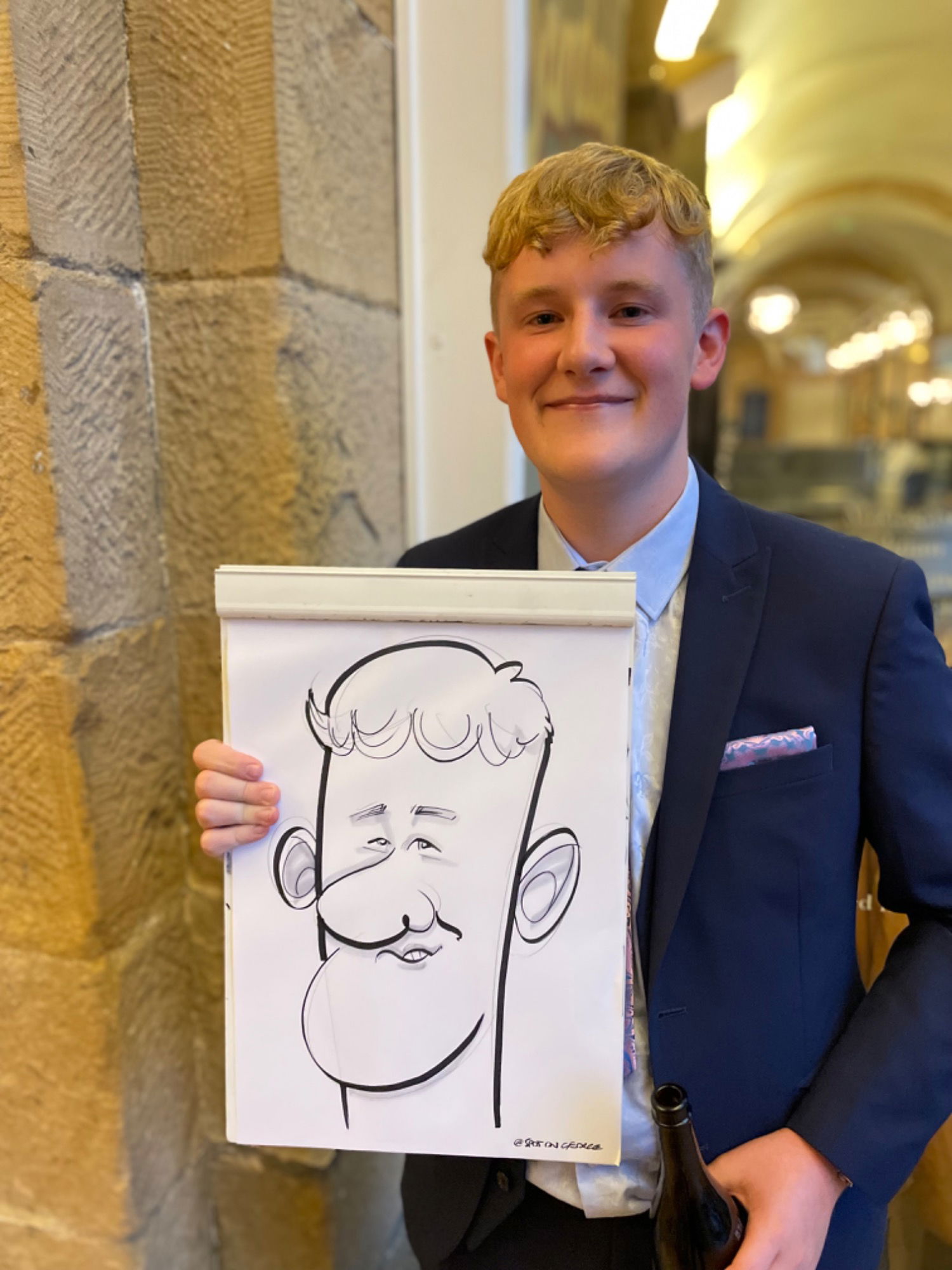 Spot On Caricatures Caricaturist Review Wedding Derbyshire