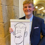 Julia A booked Spot On Caricatures for their wedding in Derbyshire Spot On Caricatures Caricaturist Review Wedding Derbyshire