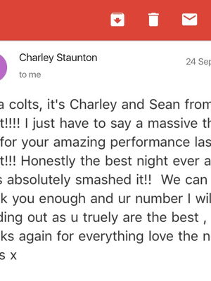 Event The Colts Function Band London